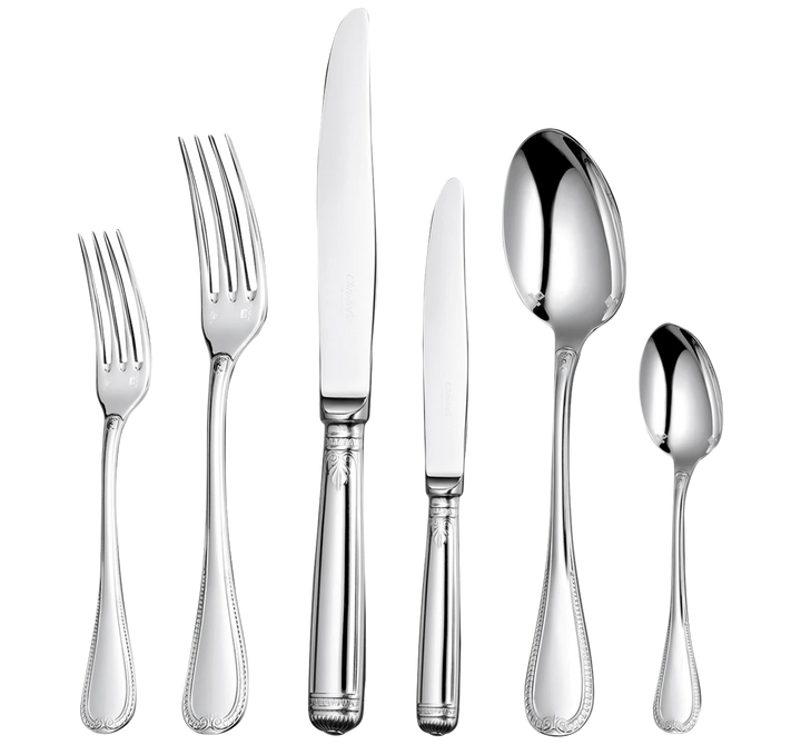 Malmaison - 36-Piece Flatware Set with Free Storage Box - Silver