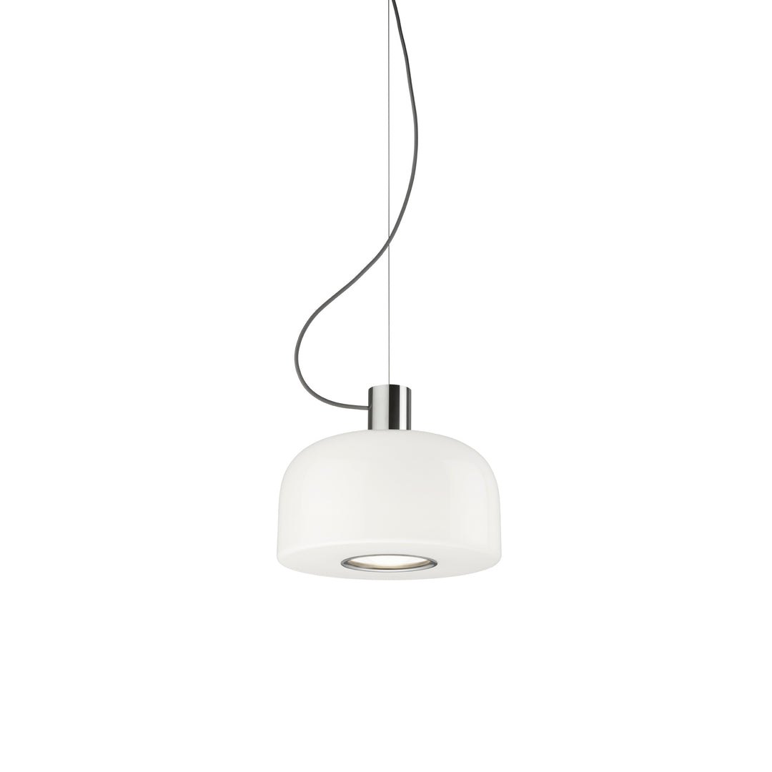 Pendant Lamp - Bellhop Glass S1 - Bright Aluminium