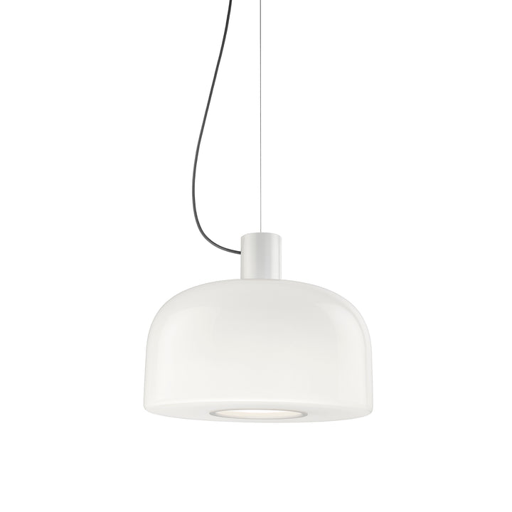Pendant Lamp - Bellhop Glass S2 - White