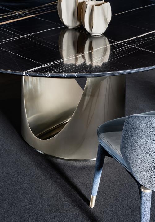 Dining Table - Cameron Steel