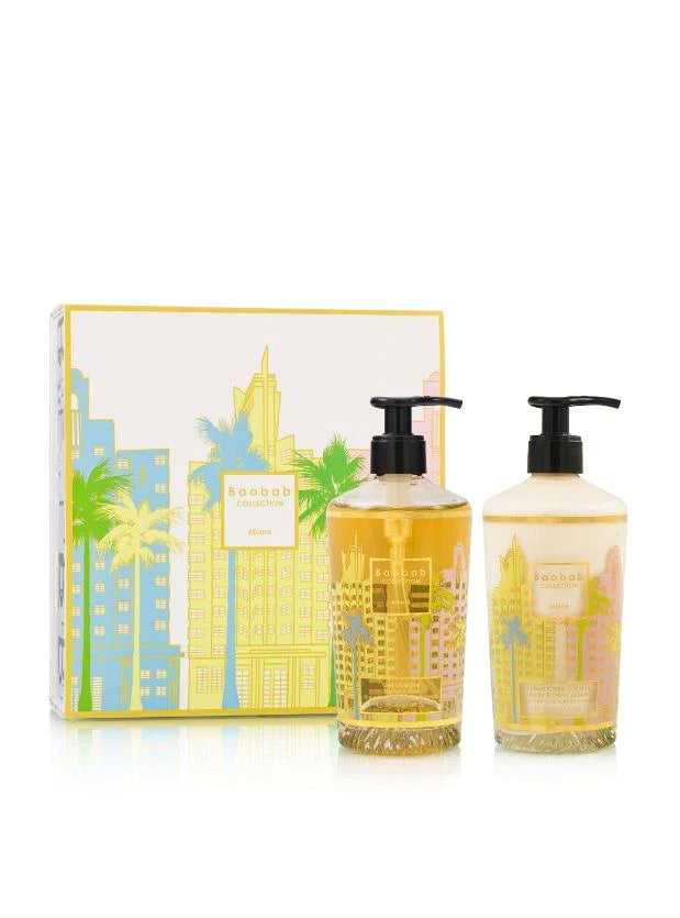 Gift Box Miami - Body & Hand Lotion And Shower Gel