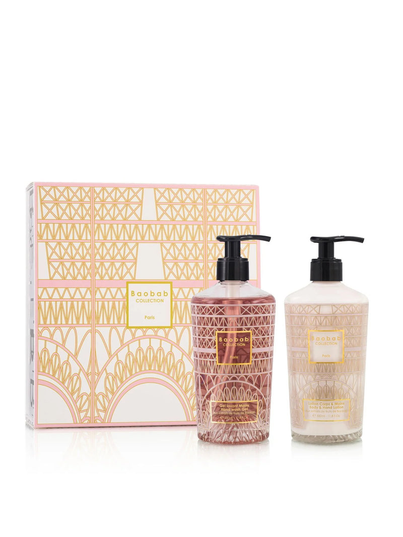 Gift Box Paris - Body & Hand Lotion And Hand Wash Gel