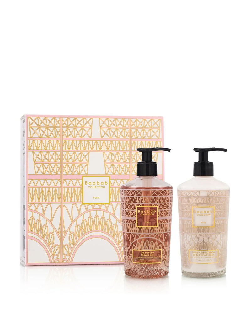 Gift Box Paris - Body & Hand Lotion And Shower Gel