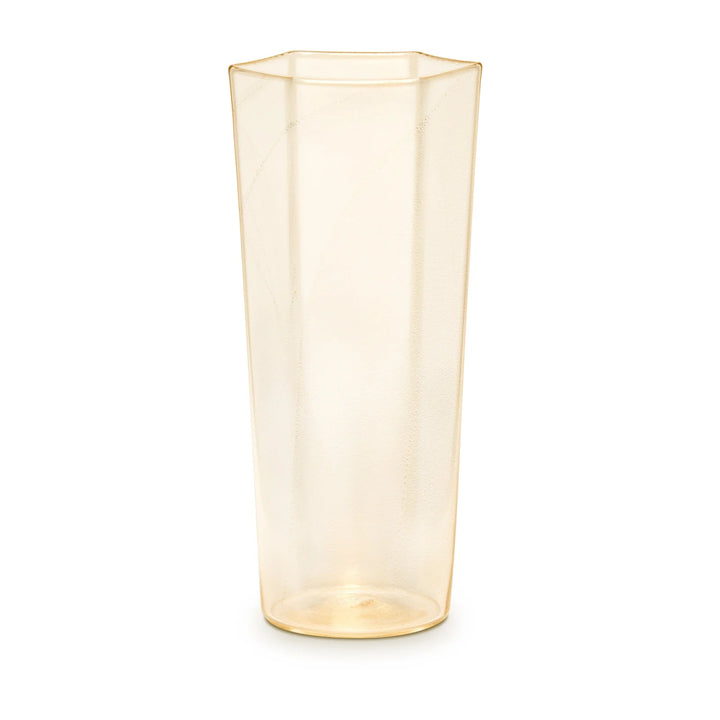 Hex Champagne Glass - Gold