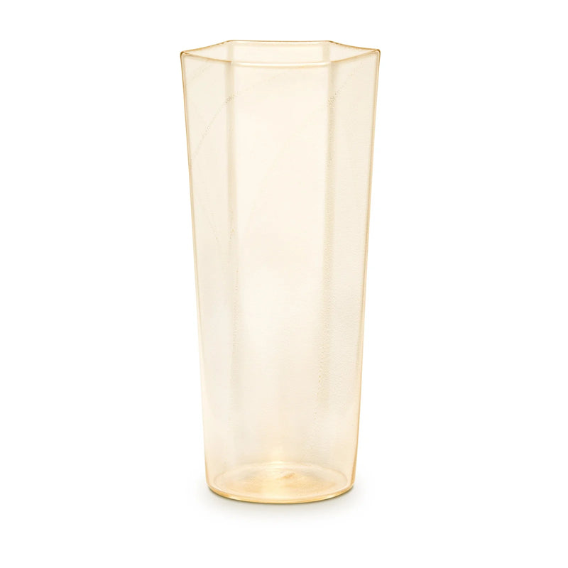 Hex Champagne Glass - Gold