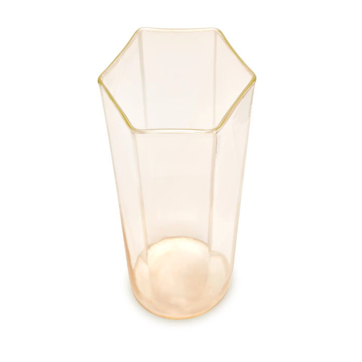 Hex Champagne Glass - Gold