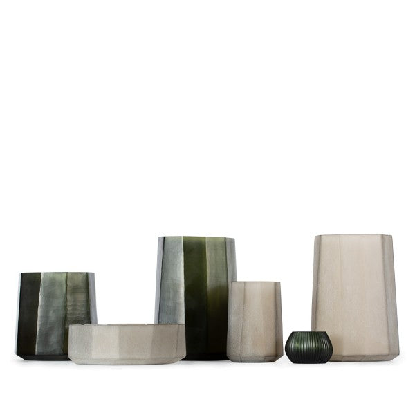 Vase - Okka - Smokegrey  - Small