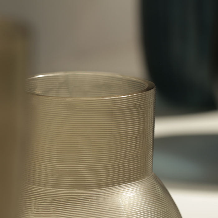 Vase - Yeola - Smokegrey - S