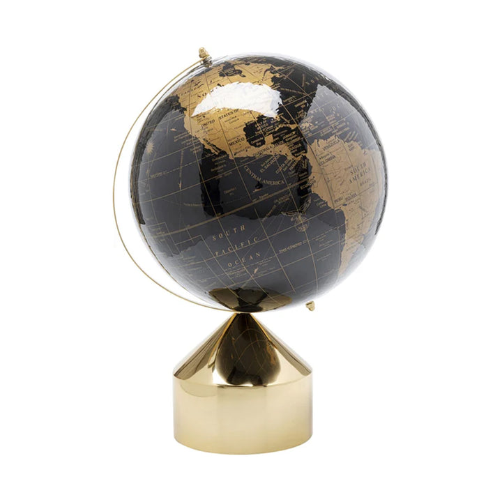 Object - Globe Top Gold  - 47cm