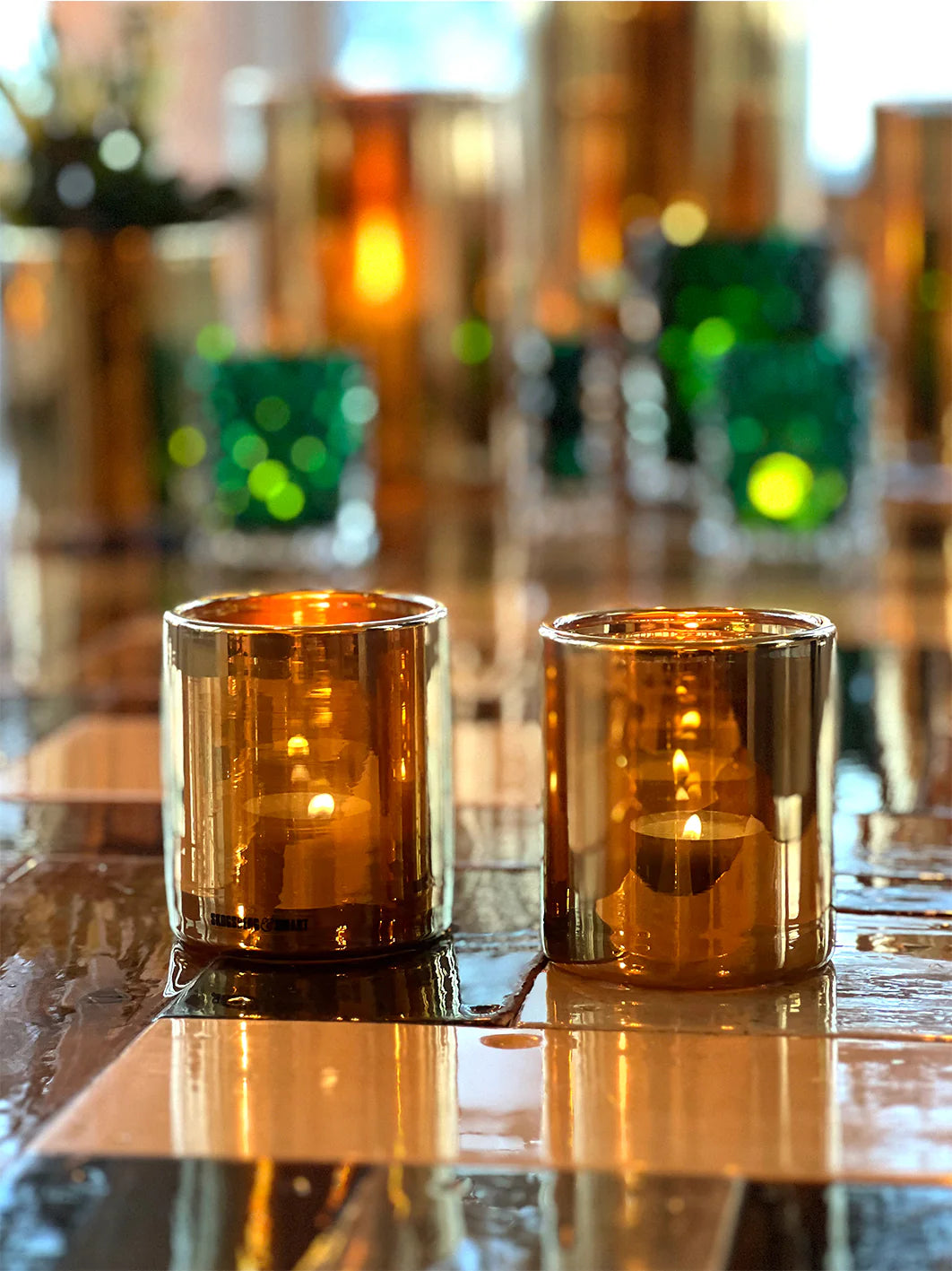 Hurricane - Lamp Gold - Small