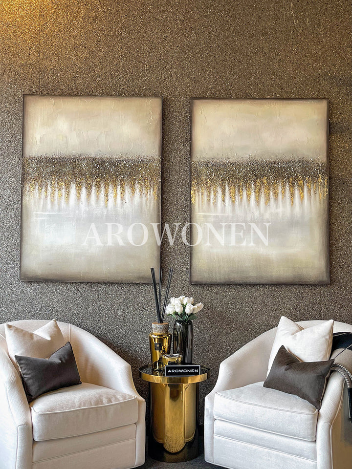 Art Canvas - Golden horizon 120x90cm