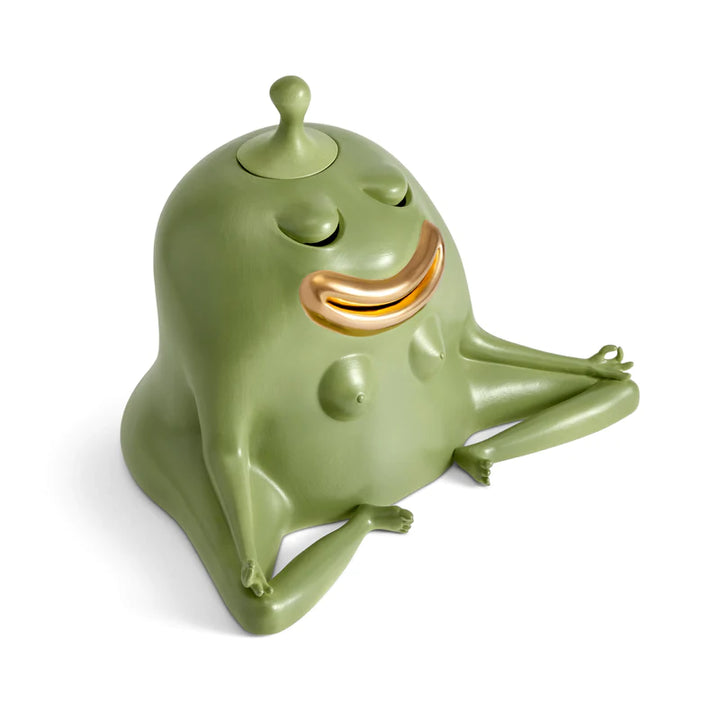 Meditator Incense Burner - Matcha