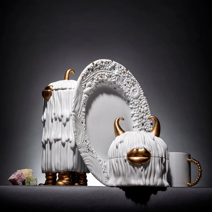 Haas Djuna Coffee + Tea Pot - White