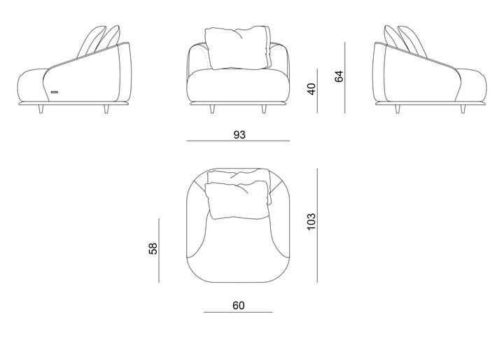 Armchair - Holden