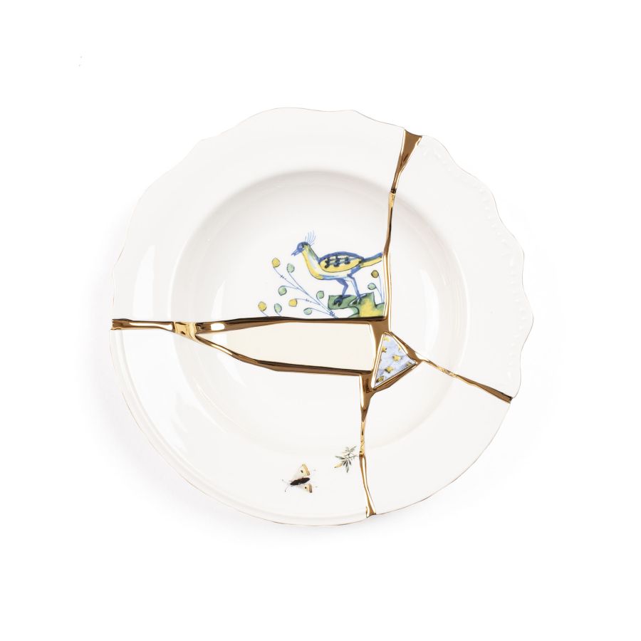 Soup Plate - Kintsugi