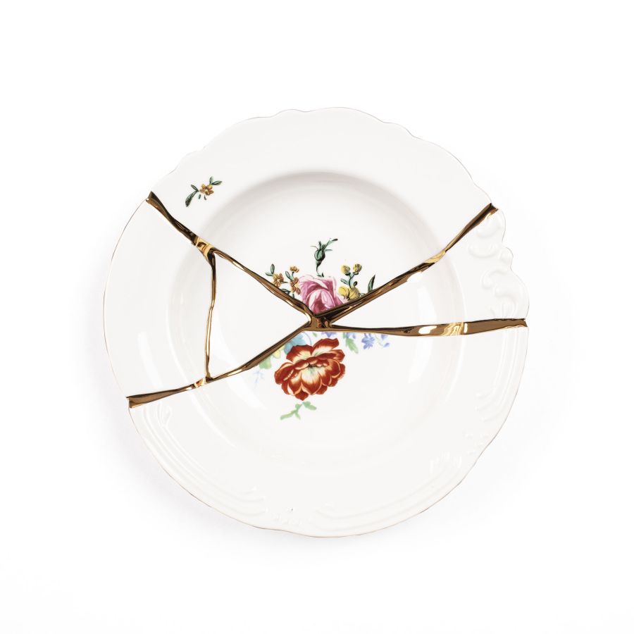 Soup Plate - Kintsugi