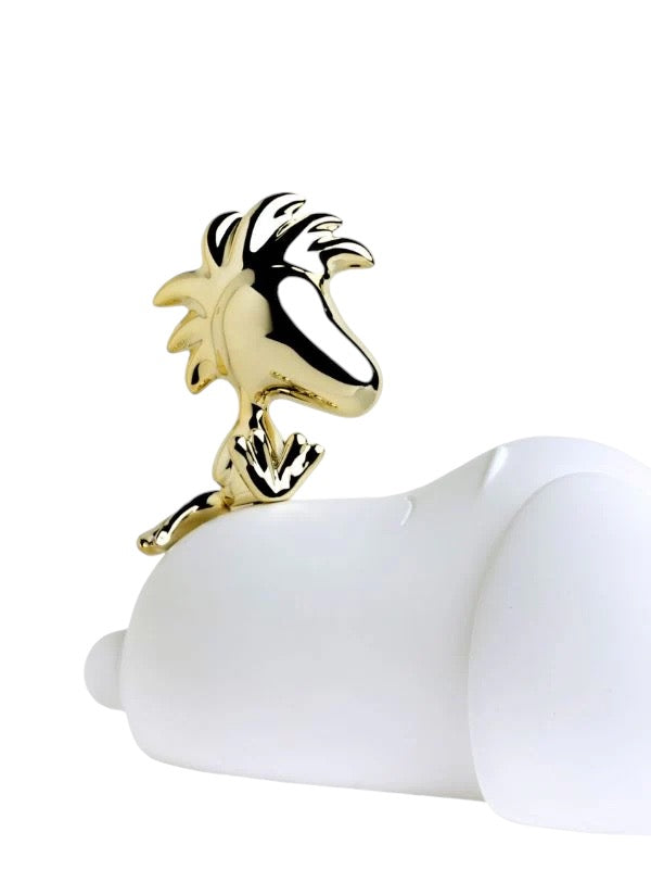 Snoopy & Woodstock - White & Gold - 33cm