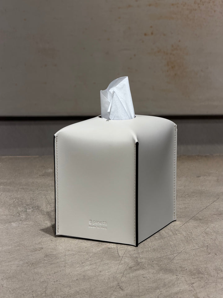 Soft Square Tissue Box - Liverpool Cream