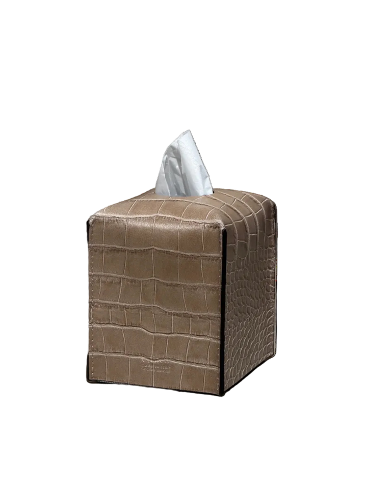 Soft Square Tissue Box - Florida Sand