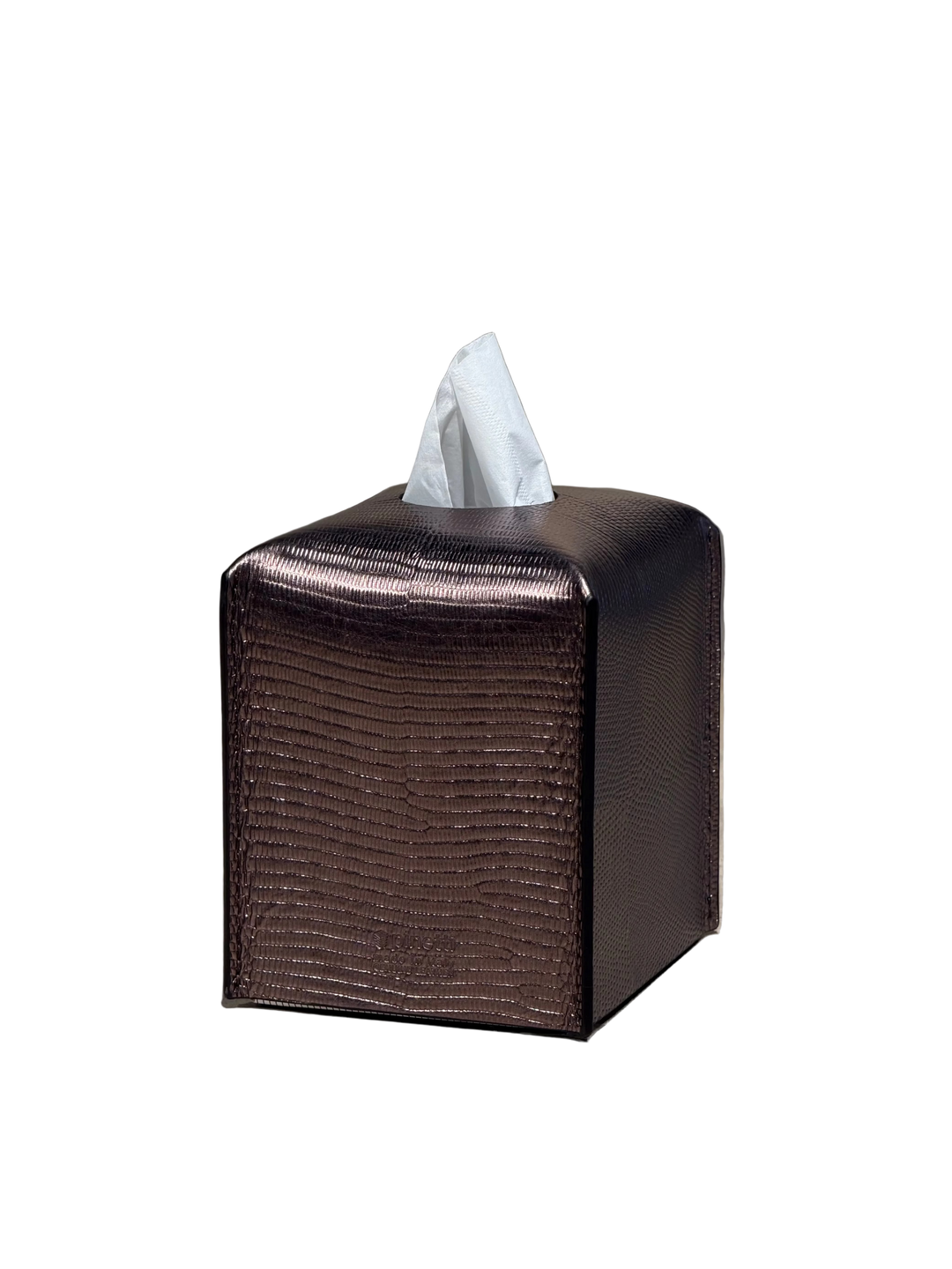 Soft Square Tissue Box - Firenze Bronze
