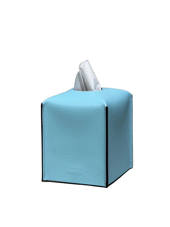Soft Square Tissue Box - Liverpool Sky Blue