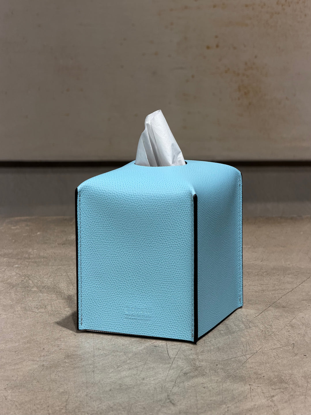 Soft Square Tissue Box - Liverpool Sky Blue