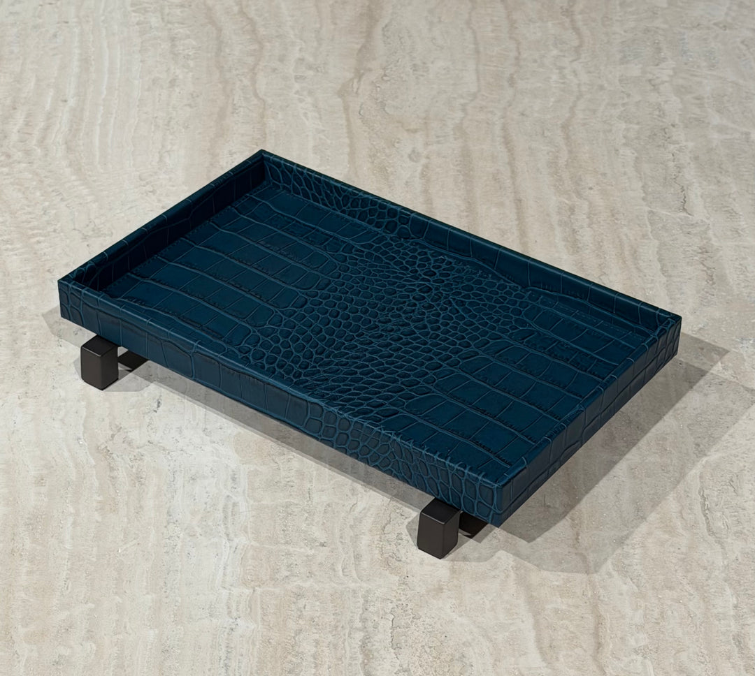 Rialto Tray Medium Rectangle | Florida Blue