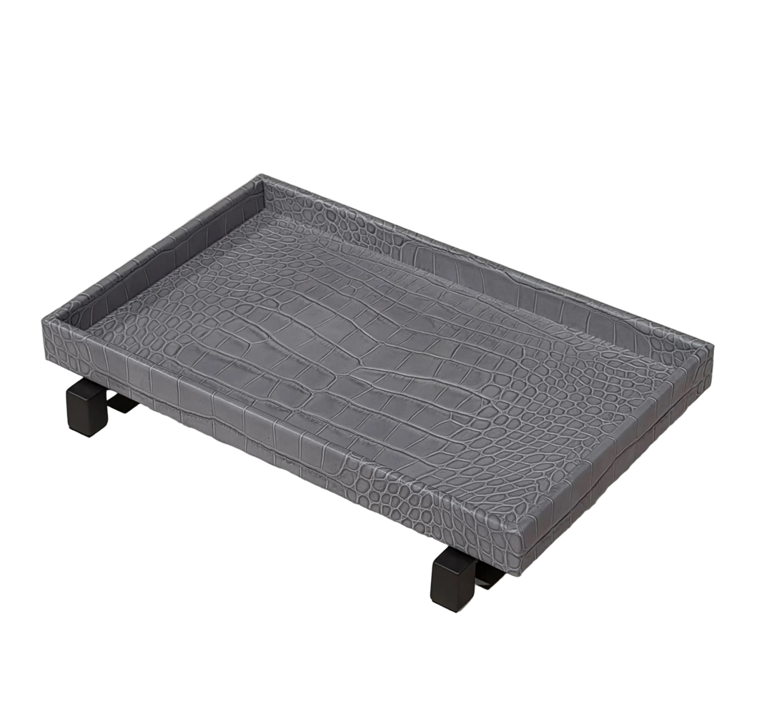 Rialto Tray Medium Rectangle | Florida Light Grey
