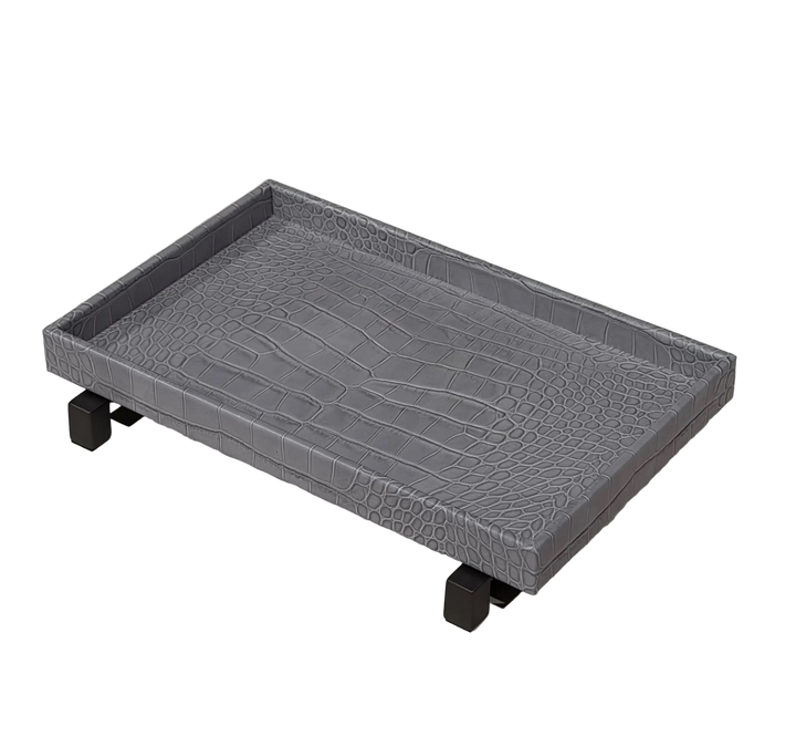 Rialto Tray Medium Rectangle | Florida Light Grey