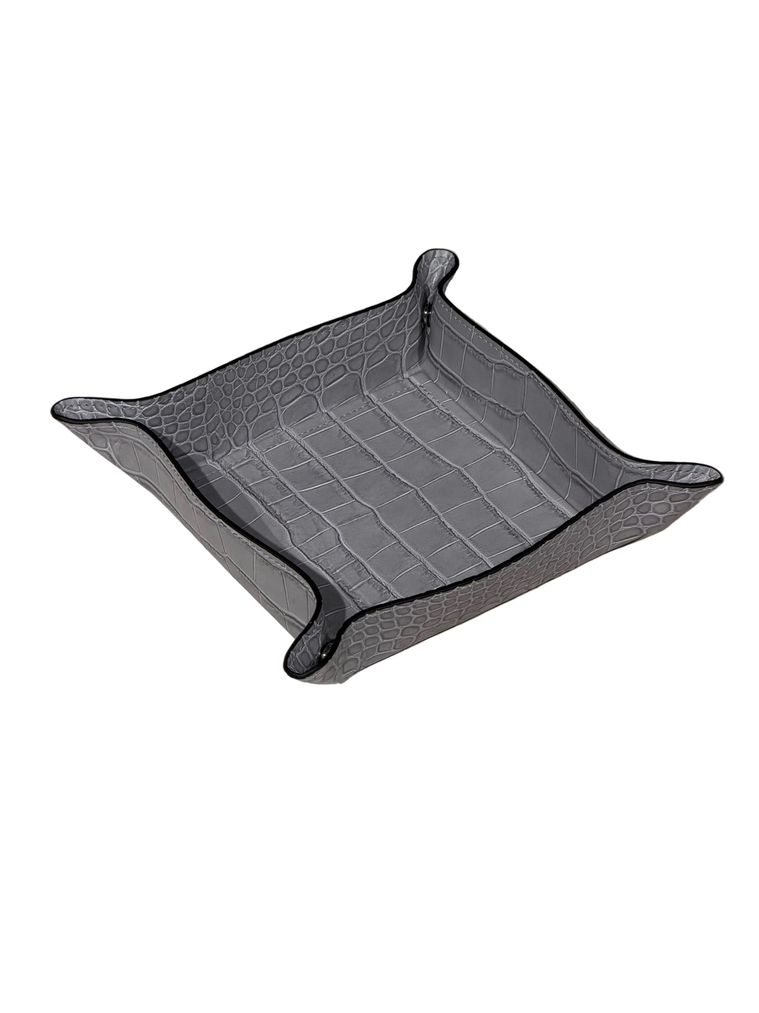 Small square Trinket Tray 14 x 14 cm | Florida Light Grey