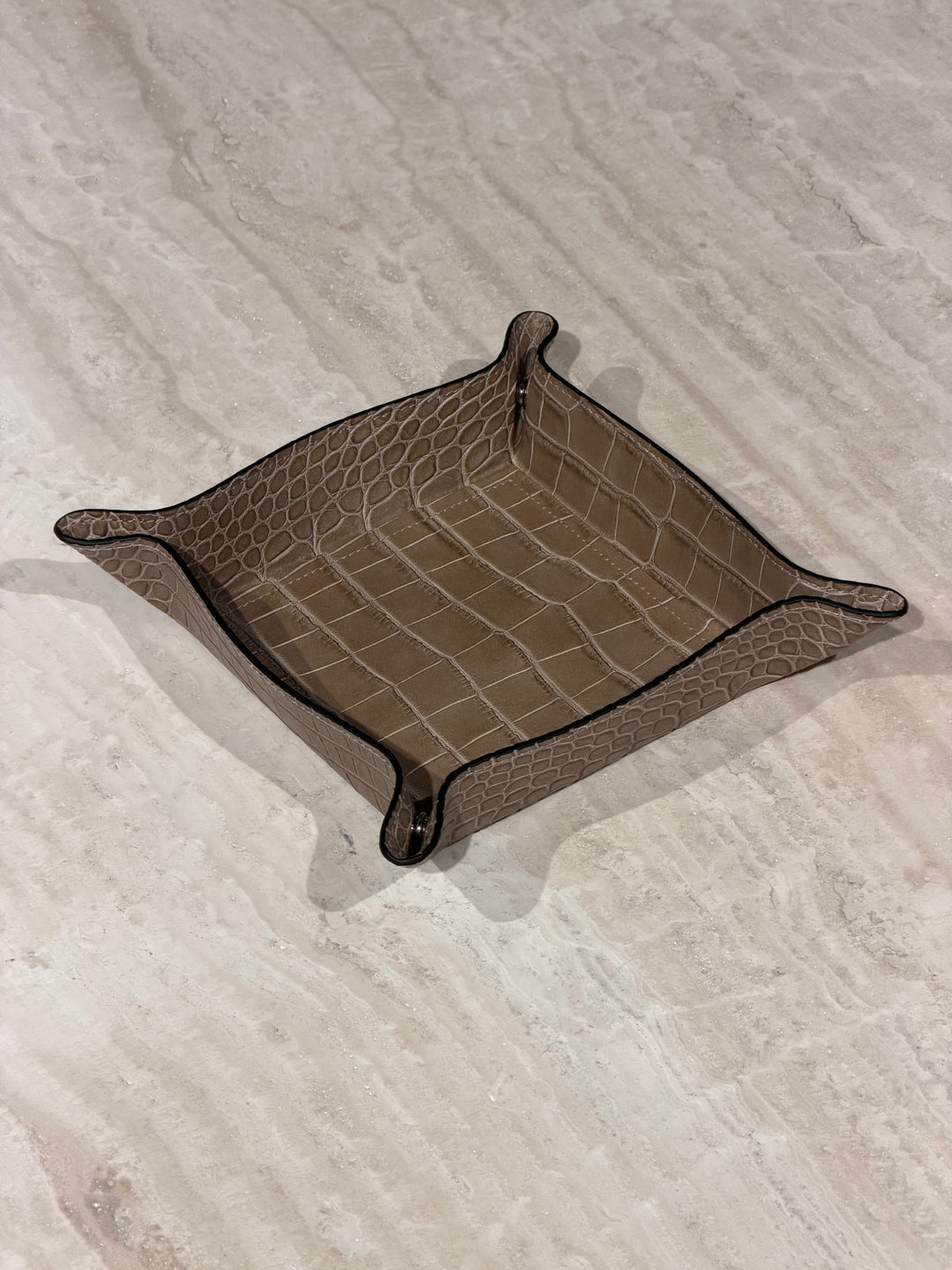 Small square Trinket Tray 14 x 14 cm | Florida Sand