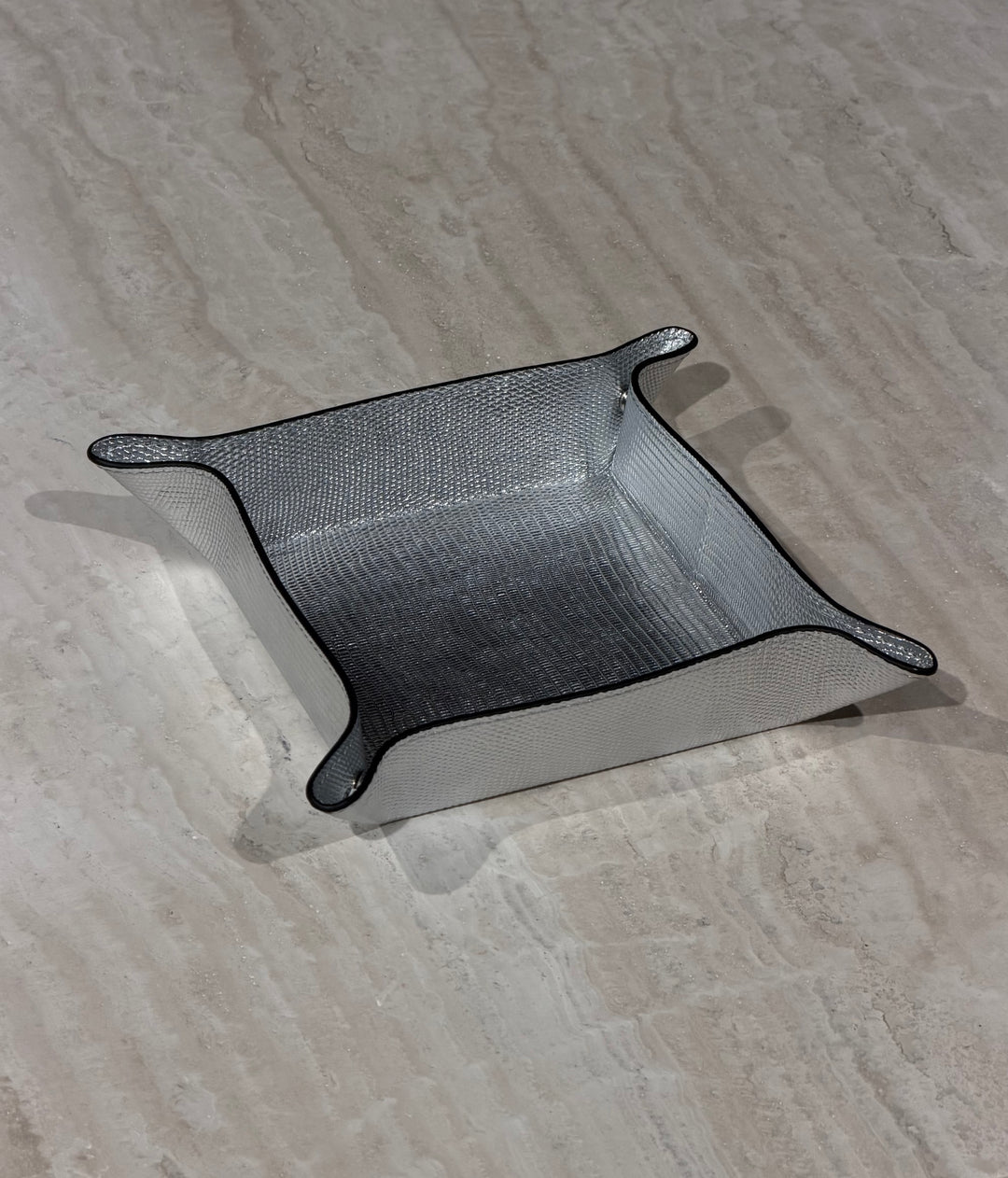 Small square Trinket Tray 14 x 14 cm | Tebe Silver