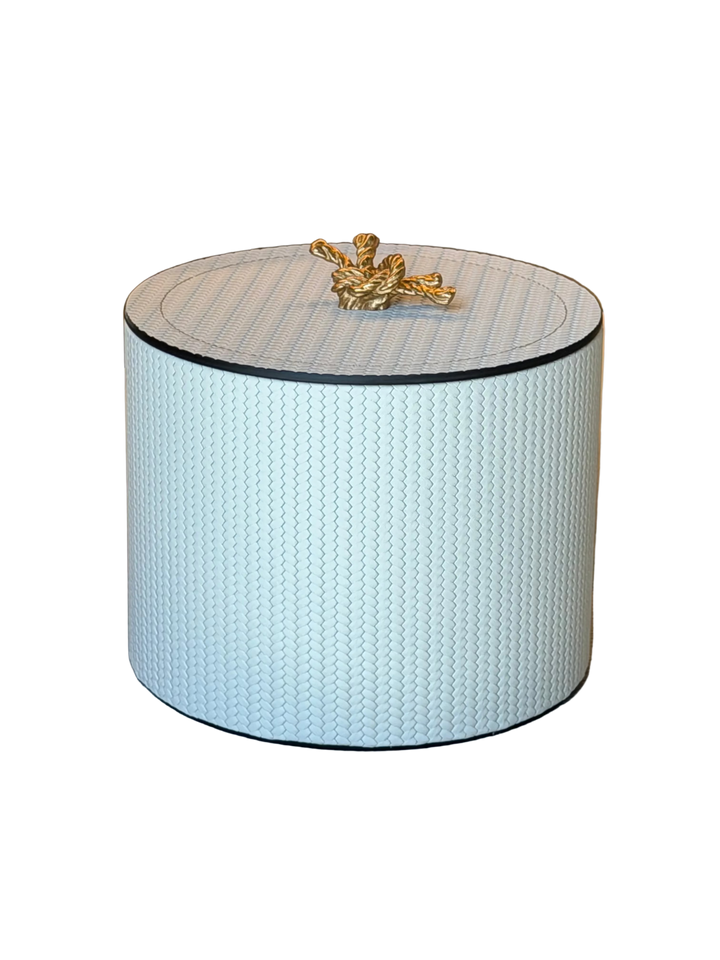 Thalia Round Box | Firenze Cream