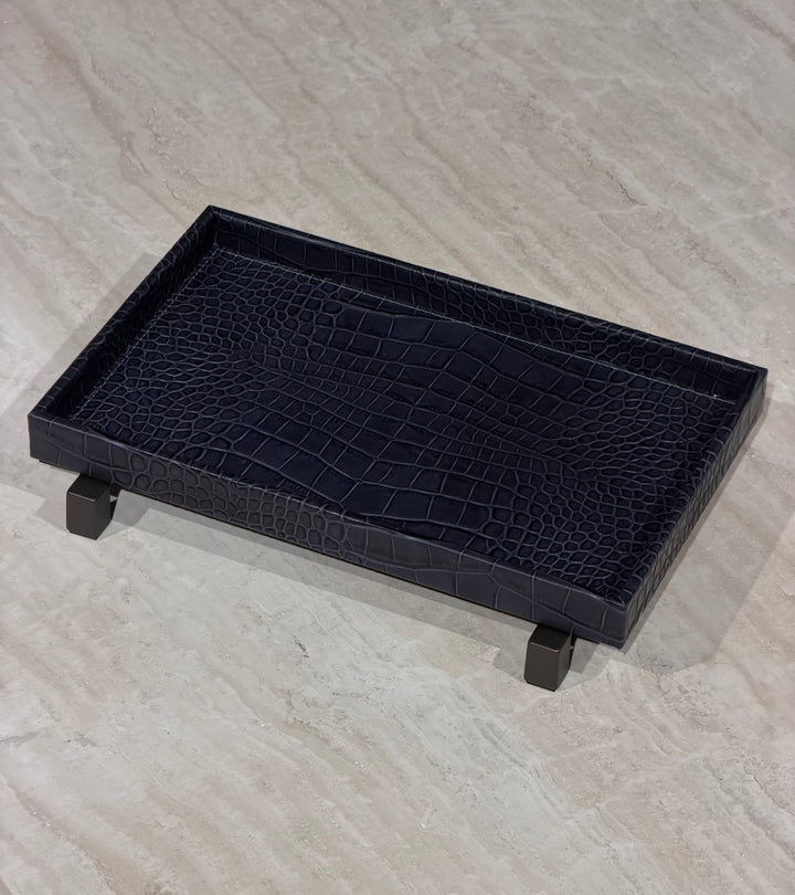 Rialto Tray Medium Rectangle | Florida Dark Grey