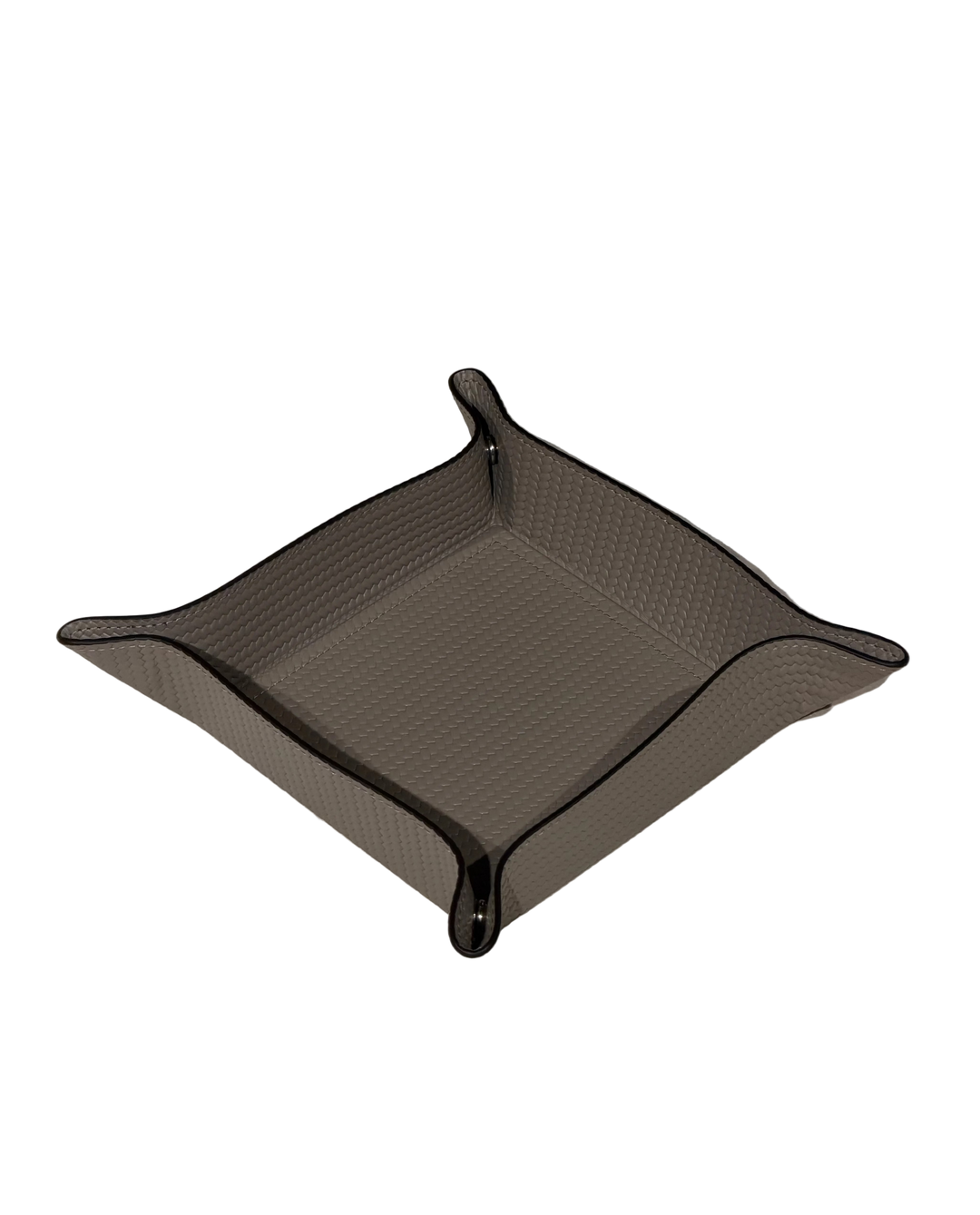 Small square Trinket Tray 14 x 14 cm | Firenze Taupe