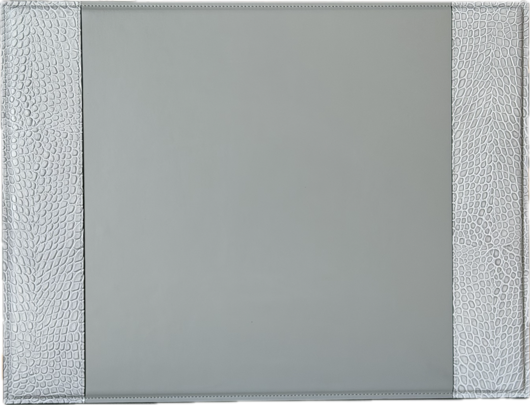 Desk Pad with Side Bands | Florida Light Grey