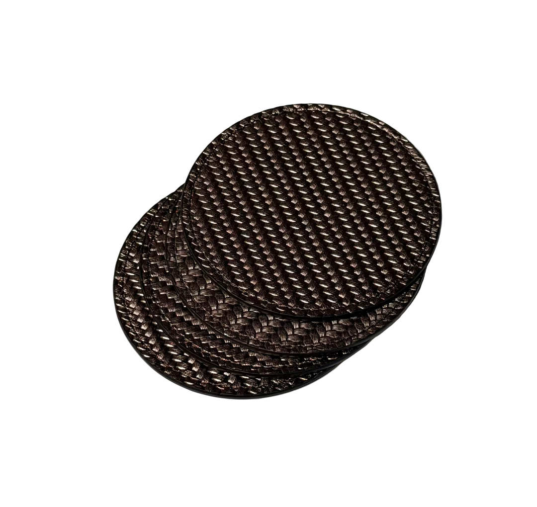Round Coasters | Firenze Bronze