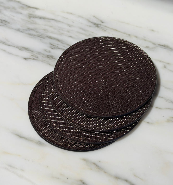 Round Coasters | Tebe Bronze