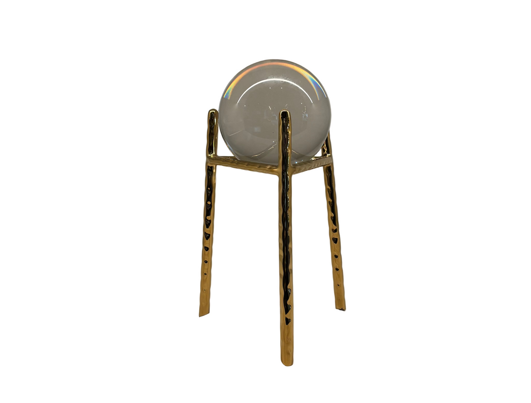 Object - Prediction - Crystal & Brass High 17x15x30cm