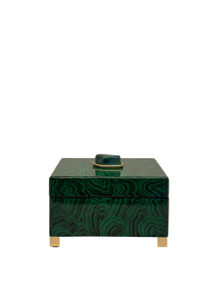 Box - Malachite - Verdant - 18x18cm