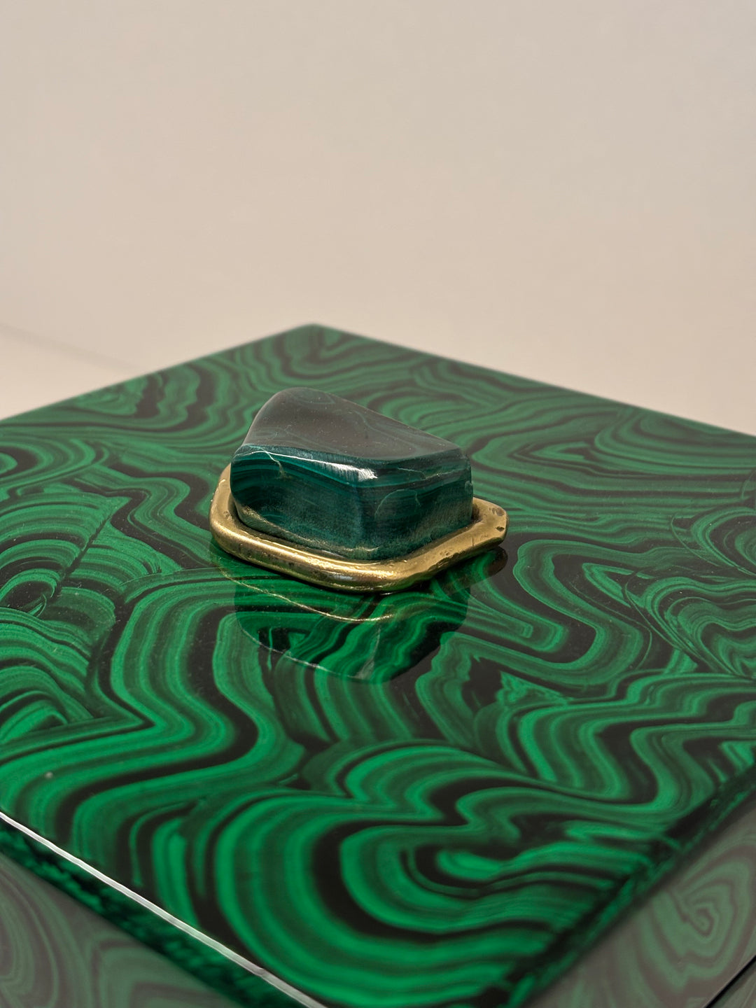 Box - Malachite - Verdant - 18x18cm