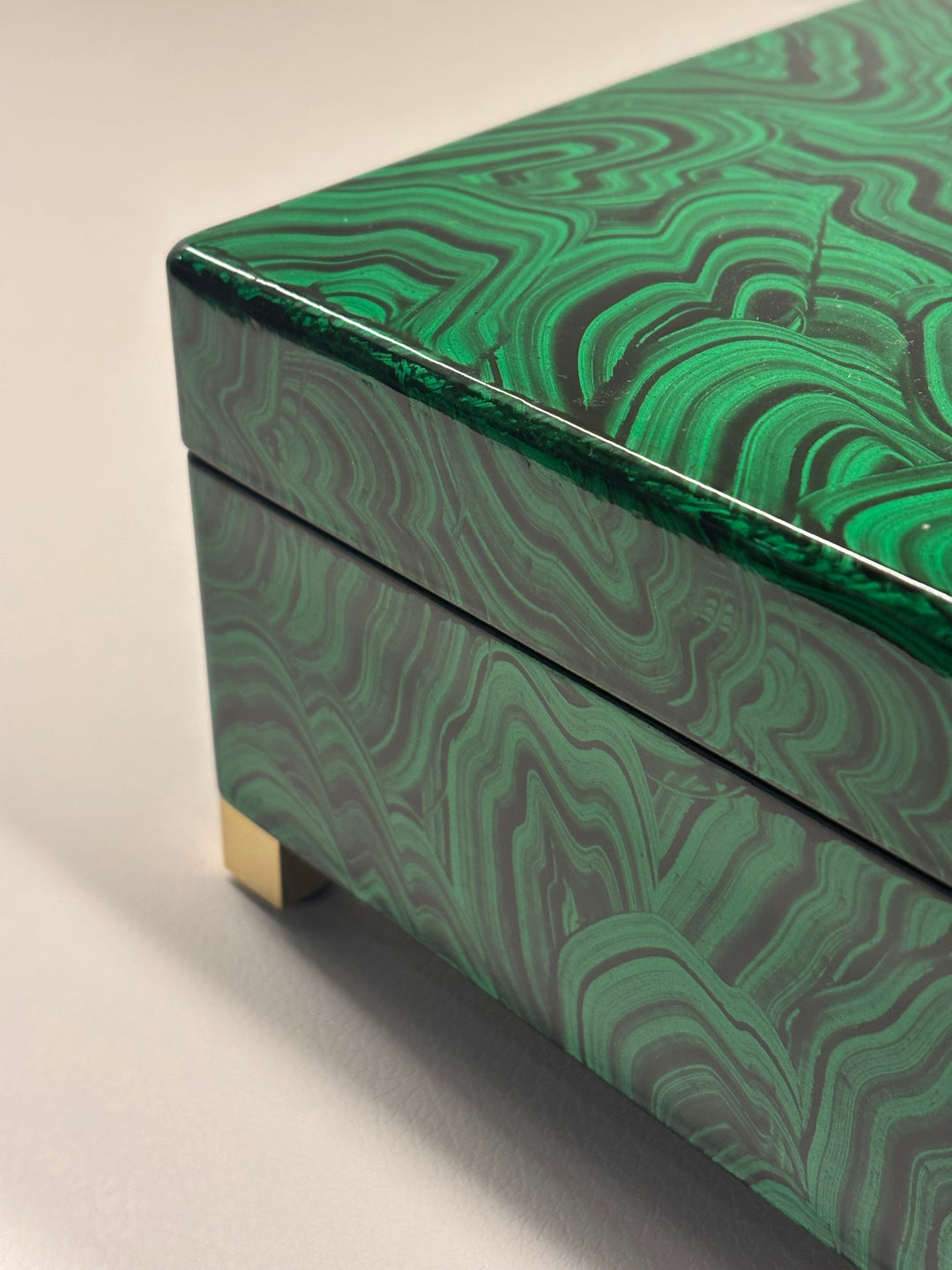 Box - Malachite - Verdant - 18x18cm