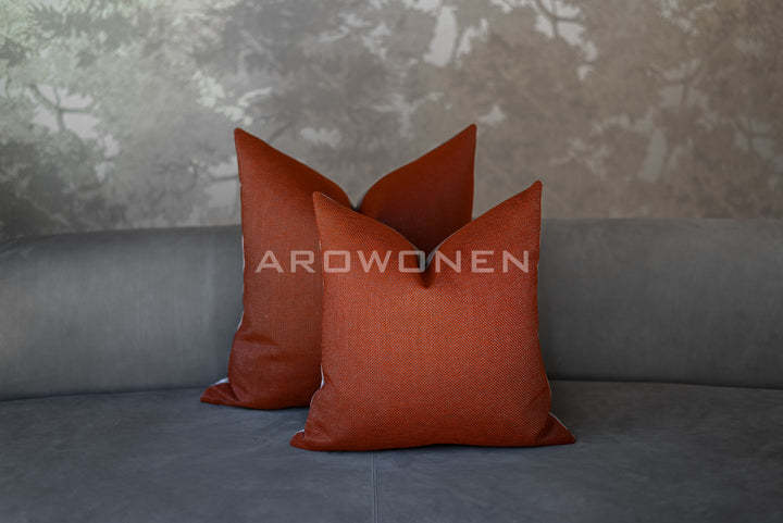 Decorative Cushion - Natlan - Ember Orange