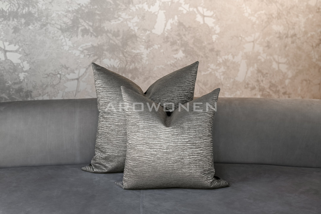 Decorative Cushion - Solace - Pewter