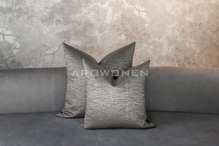 Decorative Cushion - Solace - Pewter