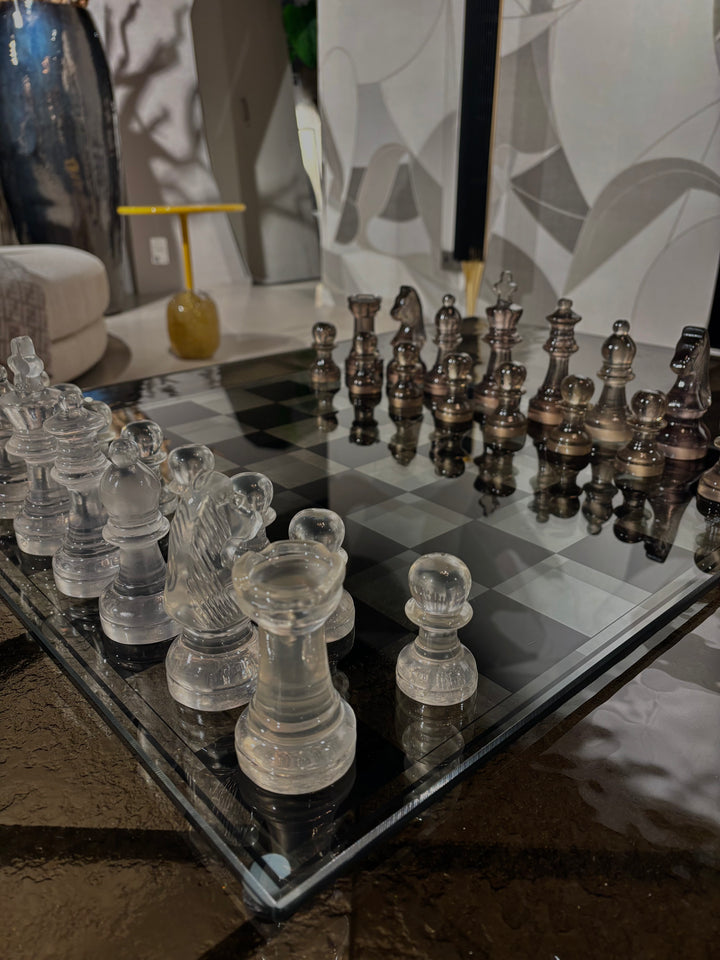 Chess - Transparent - 60x60cm
