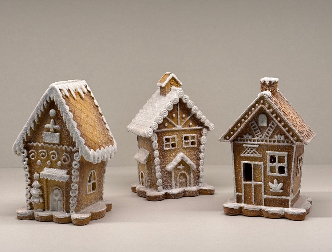Object - Gingerbread Houses - Set of 3