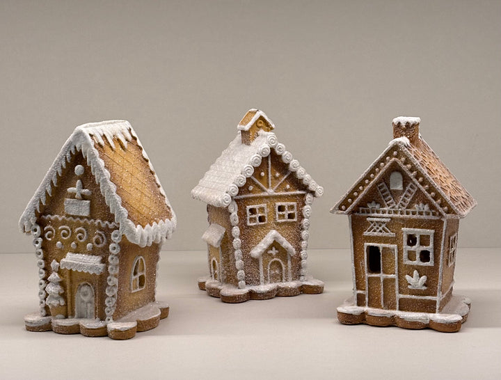 Object - Gingerbread Houses - Set of 3