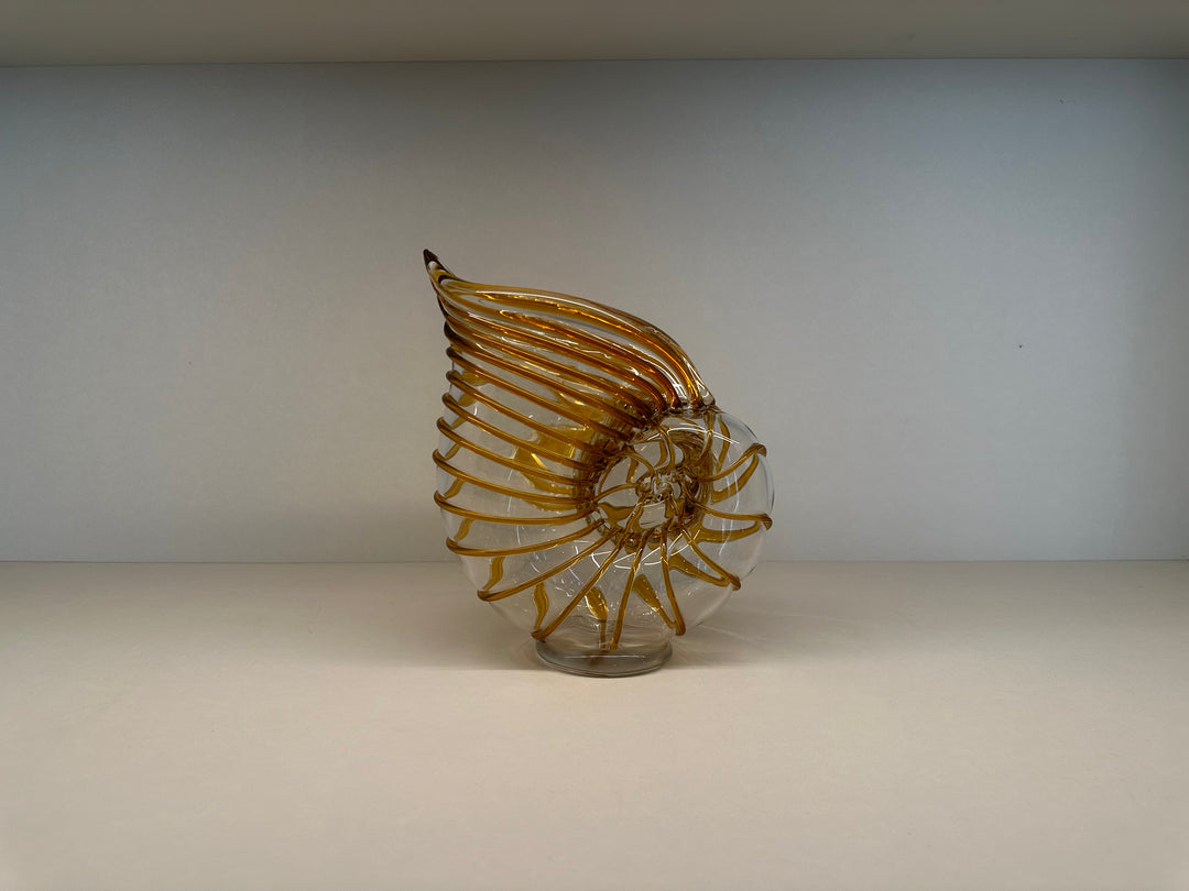 Water Carafe - Shelly - Amber Small