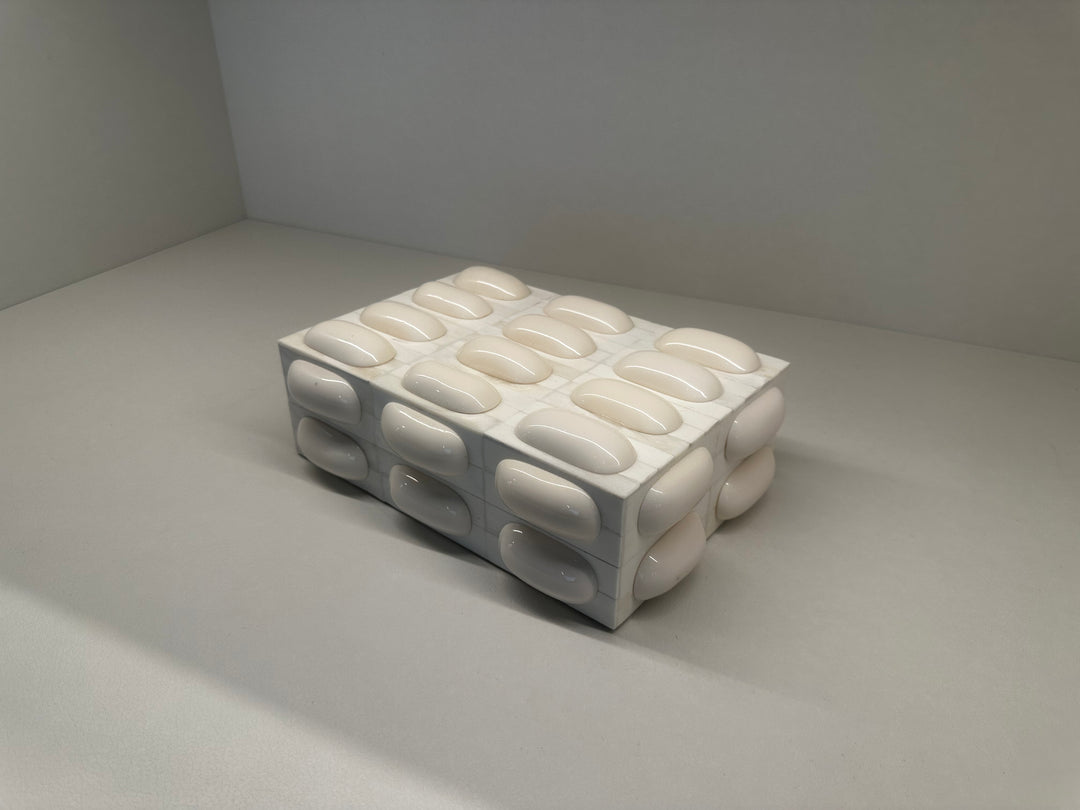 Box - Blow Up - Cream 23x15cm